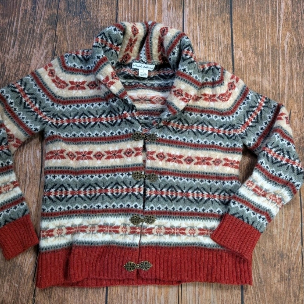 Telluride Multicolor Patterned Cardigan - Picture 11 of 11